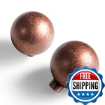 Goo-ki 30MM1.2 Inch Antique Copper Cabinet Knobretro Pulls Zinc Alloy. Fixed Price $51.98.