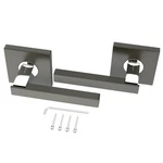 Avalon 0591 Nika Modern Door Handle French Closet Dummy Satin Gunmetal Finish. Fixed Price $29.99.