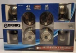Brinks 2106-109 Lockset Keyed Entry & Deadbolt Antique Brass Ball Knob. Fixed Price $49.50.