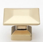 (10) Gliderite 1.375 In. Brass Gold Square Cabinet Knobs 5101- BG-1. Fixed Price $29.00.