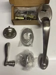 Baldwin Columbus Standard Key Single Cylinder Handleset Satin Nickel. Fixed Price $170.00.