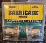 New Barricade By Yale Interior Non-locking Door Knob Handle Set. Fixed Price $10.47.