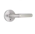 Home Decorators Collection Woodcliff Satin Nickel Privacy Bed/bath Door Handle. Fixed Price $25.00.