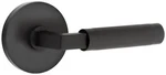 Emtek 5059.LS.KN.RH Knurled L-square Right Handed Non-turning Black. Fixed Price $221.60.