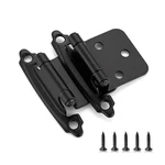 Ravinte 30 Pack (15 Pairs) 1/2" Overlay Cabinet Hinges, Self-closing Semi-concea. Fixed Price $29.95.
