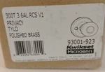 Kwikset Tylo Bed & Bath Door Knob 300T 6AL Rcs V1 New 93001-923. Fixed Price $10.25.