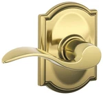 Schlage F10-ACC-CAM Accent Passage Door Lever Set. Fixed Price $46.70.