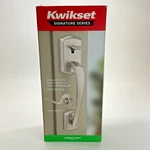 Kwikset Prescott Lower Passage Handle Tustin Interior Lever Satin Nickel... Fixed Price $52.95.
