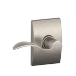 Schlage F10ACC619CEN Century Trim With Accent Hall And Closet Lever, Satin Nicke. Fixed Price $70.65.