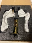 Sorwduerm 1PK Antique Brass Passage Door Handles Vintage Levers. Fixed Price $26.14.