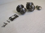 Schlage Keyed Entrance Door Knob Antique Pewter. Fixed Price $19.50.