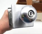 Schlage Door Knob Satin Chrome 626 Privacy Lock Han D40S Nos Rust Spots. Fixed Price $57.84.