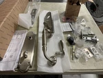 Baldwin Manchester Lh Single Cylinder Entry Handleset Wave Lever 85350056LENT. Fixed Price $404.23.