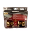 Master Lock Polished Brass Knobs - Hall & Closet. Fixed Price $12.95.