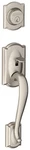 Schlage F92-CAM Camelot Exterior One-sided Dummy Handleset Nickel. Fixed Price $143.01.