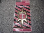 Vintage Atomic Starburst Brass Knob Escutcheon Backplate Nos Ny U.s.a. Fixed Price $69.00.
