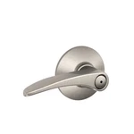 Schlage F40MNH619CEN Century Collection Manhattan Privacy Lever, Satin Nickel. Fixed Price $60.45.