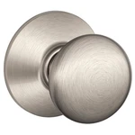 Schlage Series F10VPLY619 Passage Knob, Plymouth, Round, Metal, Satin Nickel,. Fixed Price $35.80.