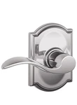 Schlage F10-ACC-CAM Accent Passage Door Lever Set Chrome. Fixed Price $36.00.