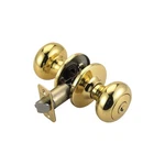 Design House Cambridge Keyed Brass Entry Door Knob In Polished. Fixed Price $41.05.