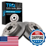 Trq Rear Brake Rotors Set Vented Compatible 2016-2023 Nissan Titan Xd BRA72619. Fixed Price $248.20.