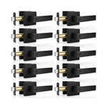 10 Pack Matte Black Door Handles Privacy Levers, Heavy Duty Bed Bath.... Fixed Price $142.55.