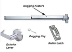 Panic Exit Bar Emergency Push Device Aluminum Alarm Fire Hardware Commercial New. Fixed Price $237.00.