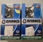 2 Brinks Interior Non-locking Door Tulip Knob Heavy Duty Silver Hall/closet. Fixed Price $10.79.