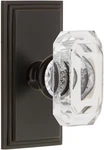 Grandeur 828192 Carre Plate Double Dummy Baguette Crystal Knob, Timeless Bronze. Fixed Price $131.96.