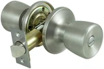 Mintcraft T610 Stainless Steel Bed & Bath Privacy Door Knob Lockset, 699-5559. Fixed Price $9.99.