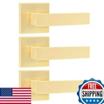 Leydebong 3 Pack Gold Dummy Door Handles Non-turning Single Side Knob Heavy. Fixed Price $85.80.