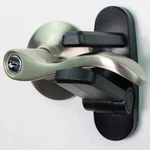 Black Door Lever Lock Prevent Toddler Opening, Easy Install, One Hand Operation. Fixed Price $13.80.