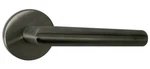 Omnia 12/00.PA32D Satin Stainless Steel Passage Handleset W/ Circular Rosette. Fixed Price $101.99.