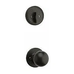 Kwikset SK1150RG-11P Safelock Regina Door Interior Trim, Bronze. Fixed Price $5.99.