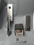 Baldwin Lh Dummy Entrance Handle Odessa 85345 Polished Chrome Finish. Fixed Price $200.00.