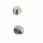Kwikset SK1150RG-15 Safelock Regina Door Interior Trim, Satin Nickel. Fixed Price $7.99.
