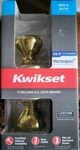 Kwikset Polished Brass Privacy Bed & Bath Door Knob 730CN Cp. Fixed Price $16.58.