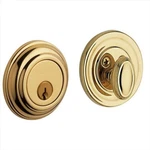 Baldwin Estate 8231.003 Low Profile Traditional Single Cylinder Deadbolt Life. Fixed Price $54.99.