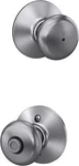 Schlage F40-PLY Plymouth Door Knob, Bed & Bath Privacy Lock. Fixed Price $17.99.