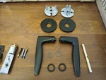 Baldwin 5166.190.PRIV Privacy Door Lever Set - Black. Fixed Price $112.99.