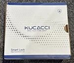 Kucacci Smart Door Lock Black Keyless Entry Fingerprint Digital Keypad W/ Handle. Fixed Price $50.00.
