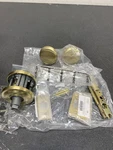 Baldwin PSROUTRR044 Round Passage Door Knob With Rose - Satin Brass. Fixed Price $82.99.