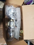 Chrome Passage Door Knob Set - Bundle Schlage Dexter Series J10CNA625. Fixed Price $19.98.