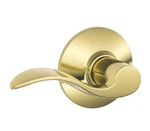 Schlage F10-ACC-605 Hall & Closet Door Lever Polished Brass. Fixed Price $43.87.