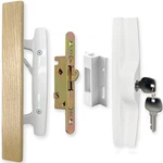 Patio Sliding Door Handle Set With Mortise Lock, Key Cylinder Keeper,. Fixed Price $64.79.
