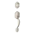 New Schlage JH58-PRS Paris Single Cylinder Keyed Entry Handleset Nickel. Fixed Price $29.99.