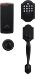 Kiayaci Keyless Front Door Lock Set With Keypad, Black. Fixed Price $204.54.