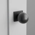 Emtek Privacy Door Orb Knob Set Oil Rubbed Bronze Square Concealed Brass. Fixed Price $120.00.