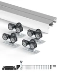 Vevor Bypass Door Hardware 6FT Closet Track Kit For 2 System. Fixed Price $79.99.