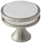 Amerock BP36608 Nickel Oberon 1-3/8" Mushroom Cabinet Knob. Fixed Price $11.77.